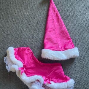 Vintage Victoria’s Secret Santa Baby Hat and Skirt